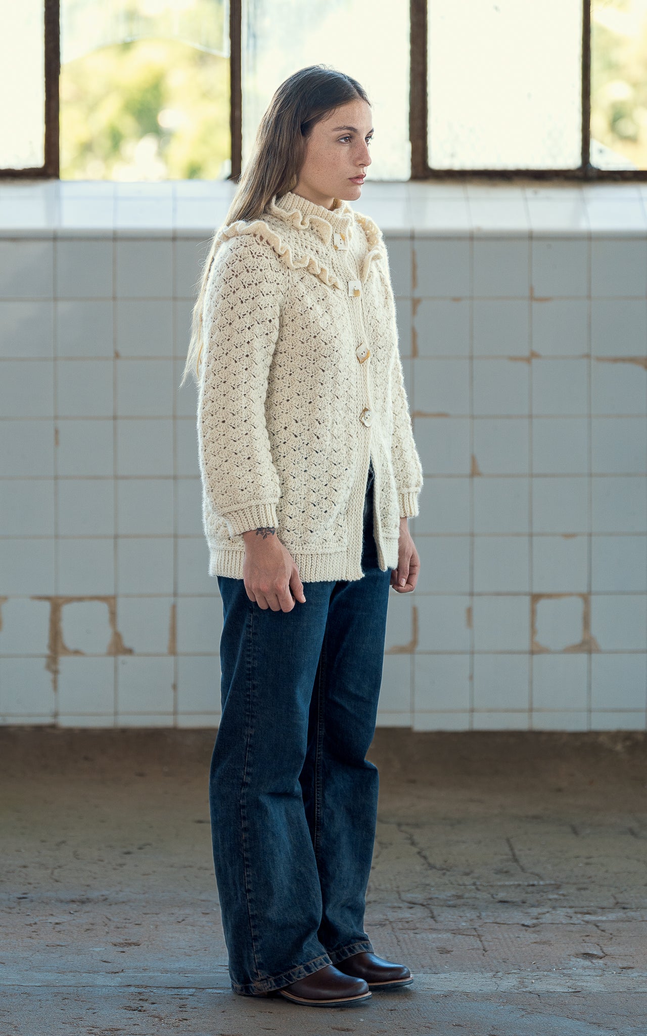 Alfonsina | Merino Wool Cardigan